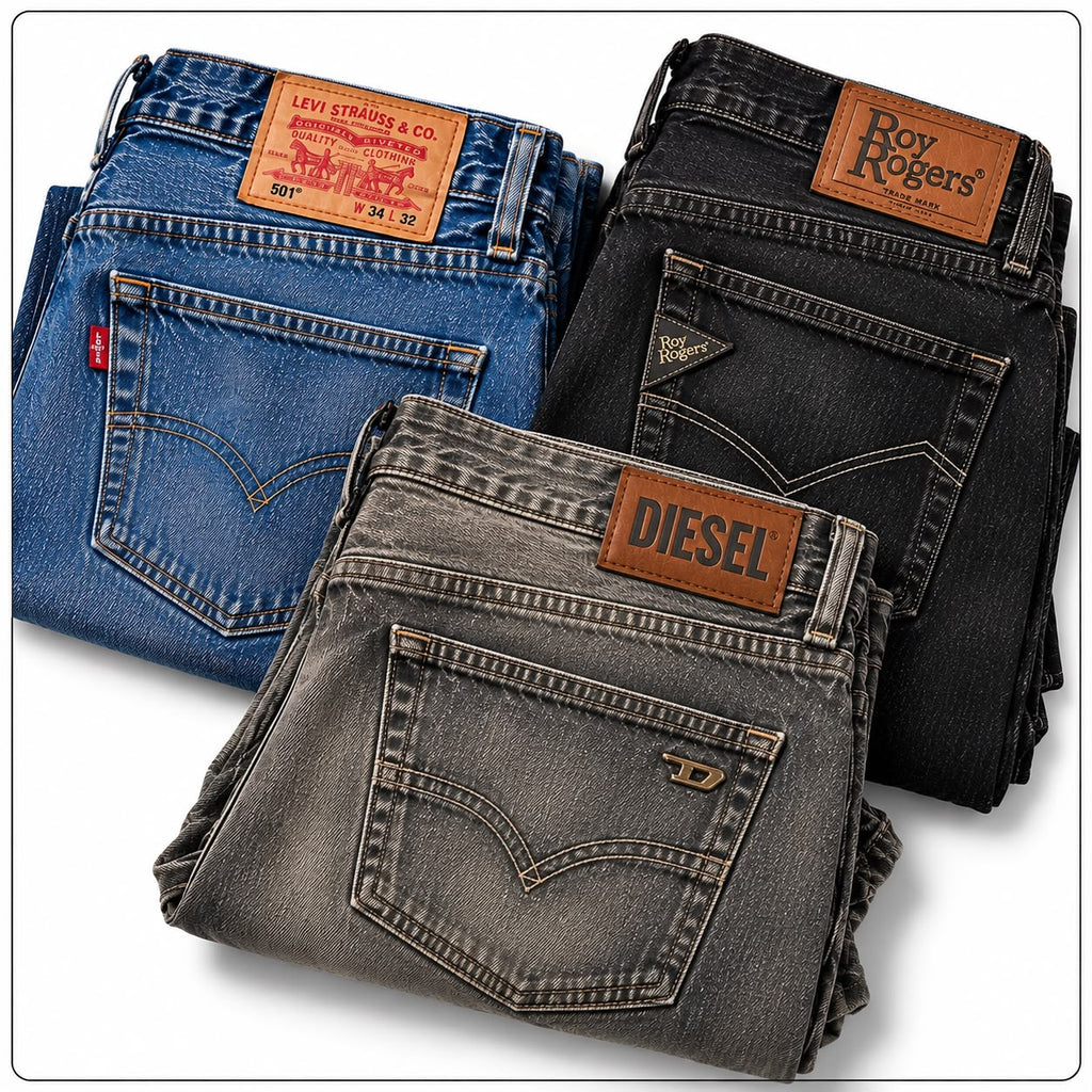 Box KG jeans Levi’s e jeans firmati Grado A/B